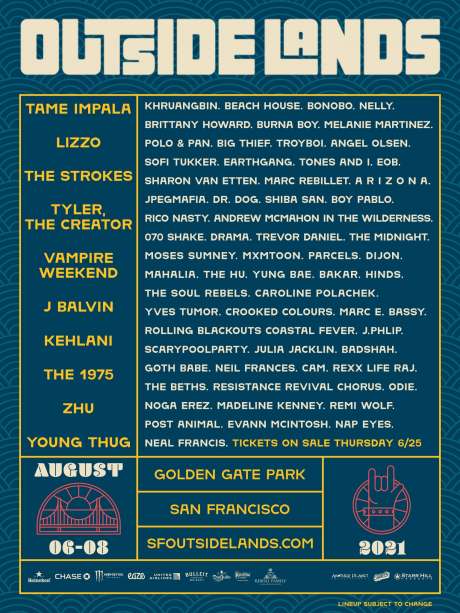 Outside Lands 21 Yow Yow